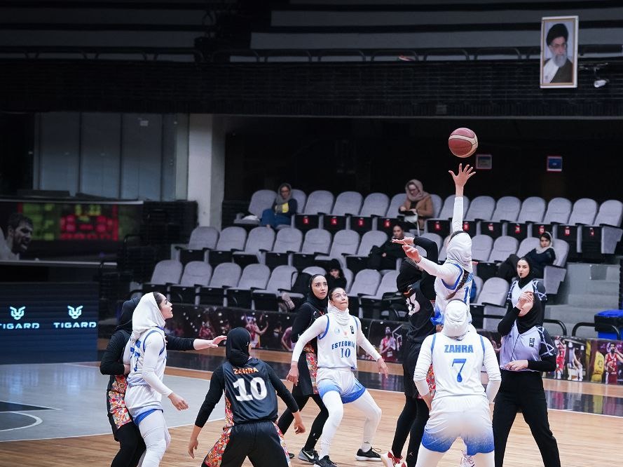 لیگ برتر بسکتبال زنان| پیروزی مدعیان در هفته نهم
