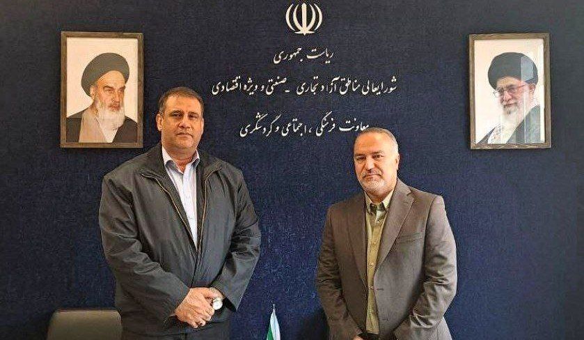 دیدار رئیس فدراسیون نجات‌غریق و غواصی با معاون فرهنگی، اجتماعی و گردشگری شورای‌عالی مناطق آزاد