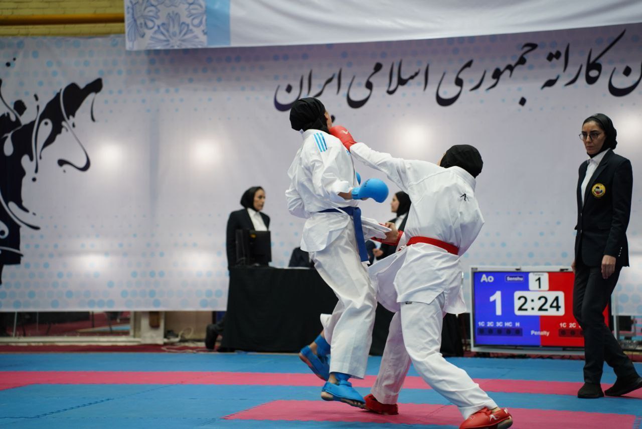 کاراته زنان قهرمانی کشور| مازندران قهرمان شد