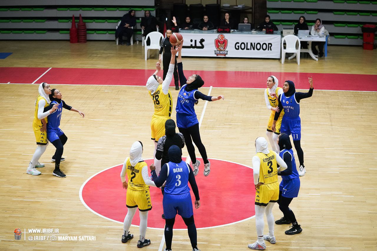 نتایج دیدارهای هفته دوازدهم لیگ برتر بسکتبال بانوان
