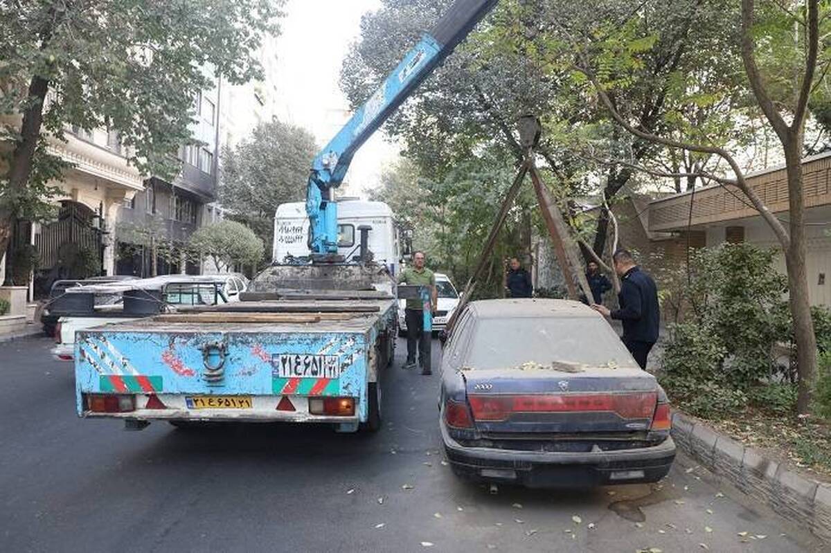 شناسایی 3634 خودروی رهاشده در تهران