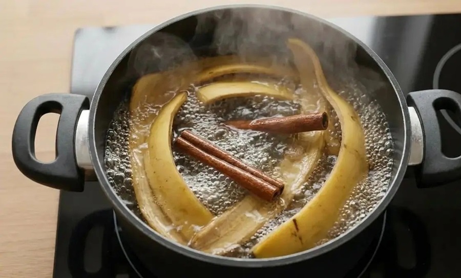 جوشانده جادویی پوست موز و دارچین