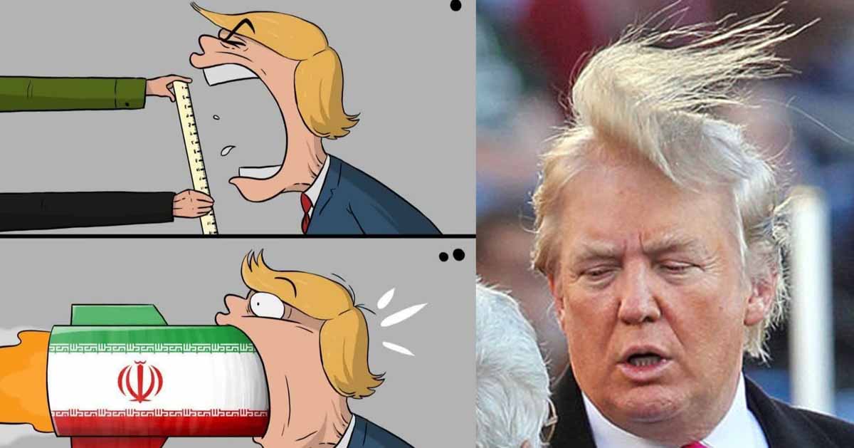 پاسخ کوبنده ایرانیان به قمارباز یاوه‌گو؛ «ترامپ غلط کرد»