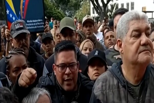 تظاهرات گسترده حامیان «مادورو» در کاراکاس