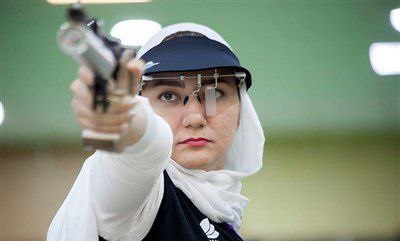 رکورد فینال تپانچه زنان شکسته شد