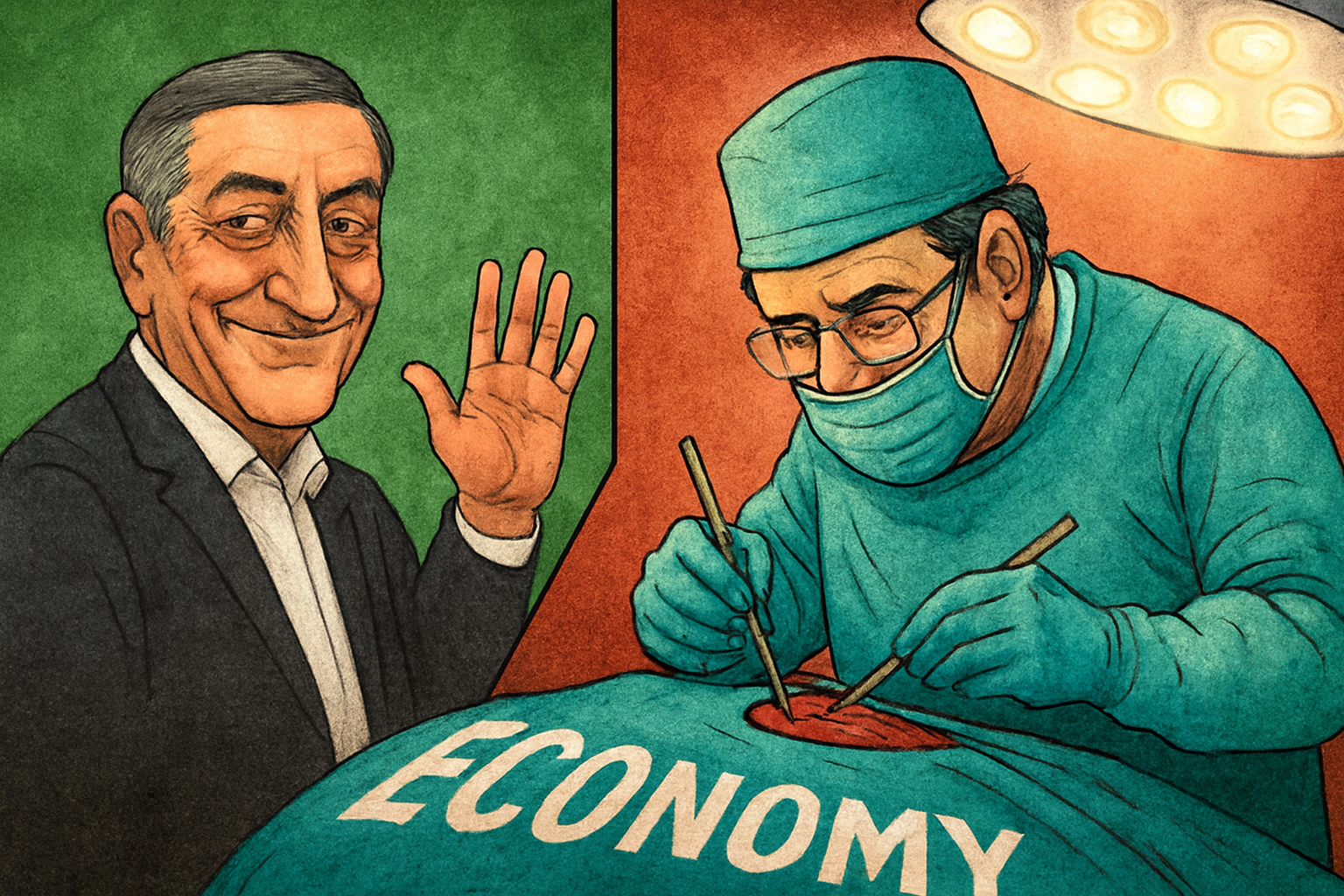 وقتی همتی جراح شد؛ اقتصاد را باید روی تخت تشریح دید/ اقتصاد نیازمند درمان، نه تیغ