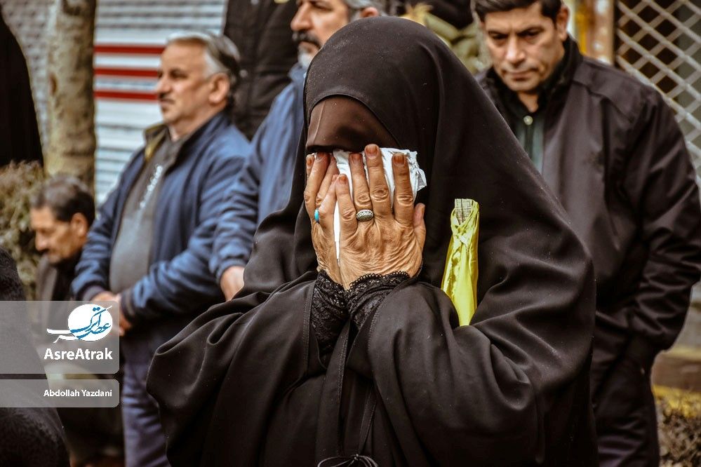 تشییع پیکر ۶ شهید مدافع امنیت در بجنورد