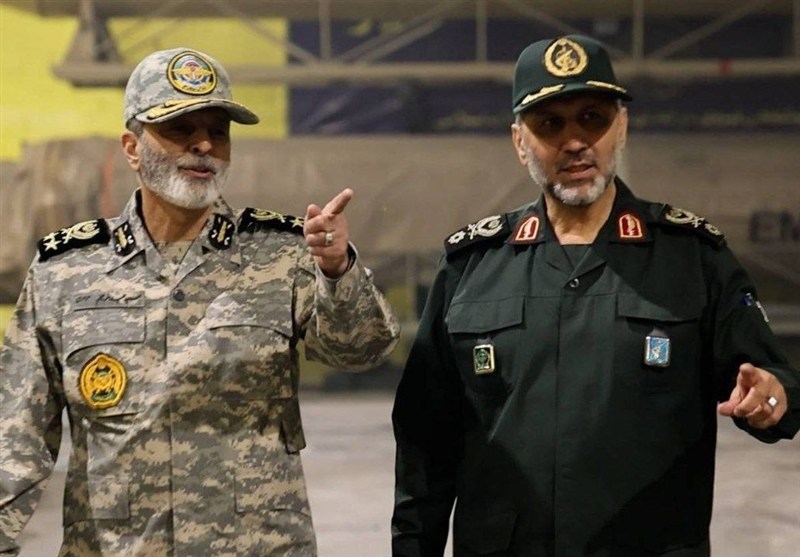 بازدید سرلشکر موسوی از پایگاه موشکی سپاه