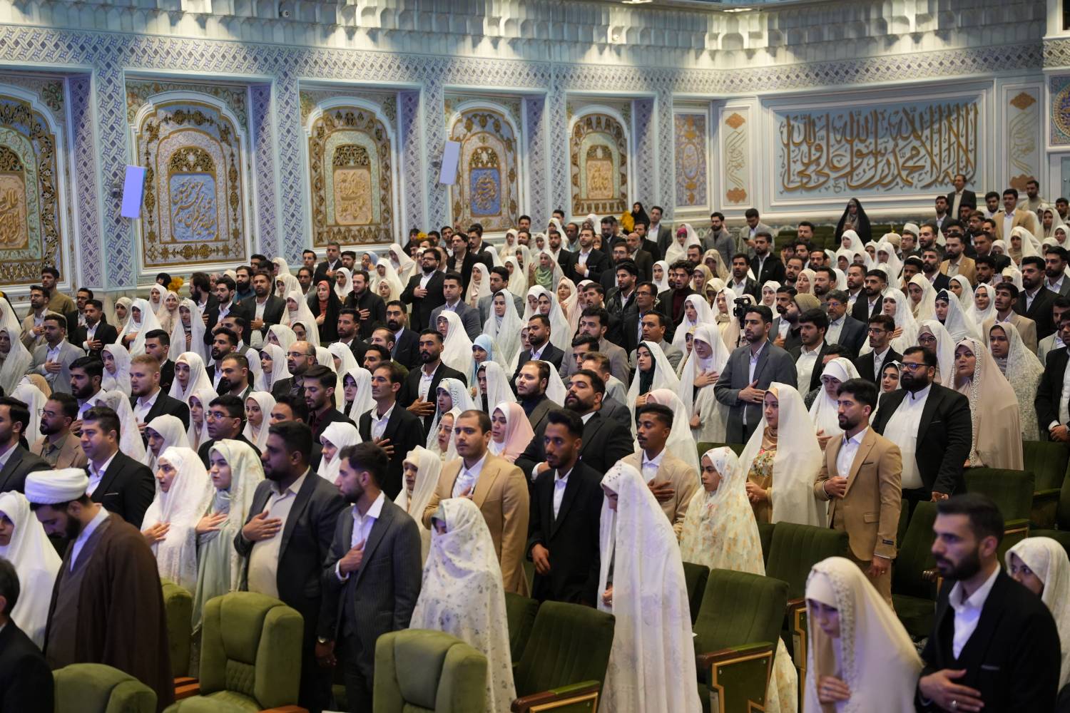 برگزاری جشن ازدواج ۳۱۳ زوج بسیجی