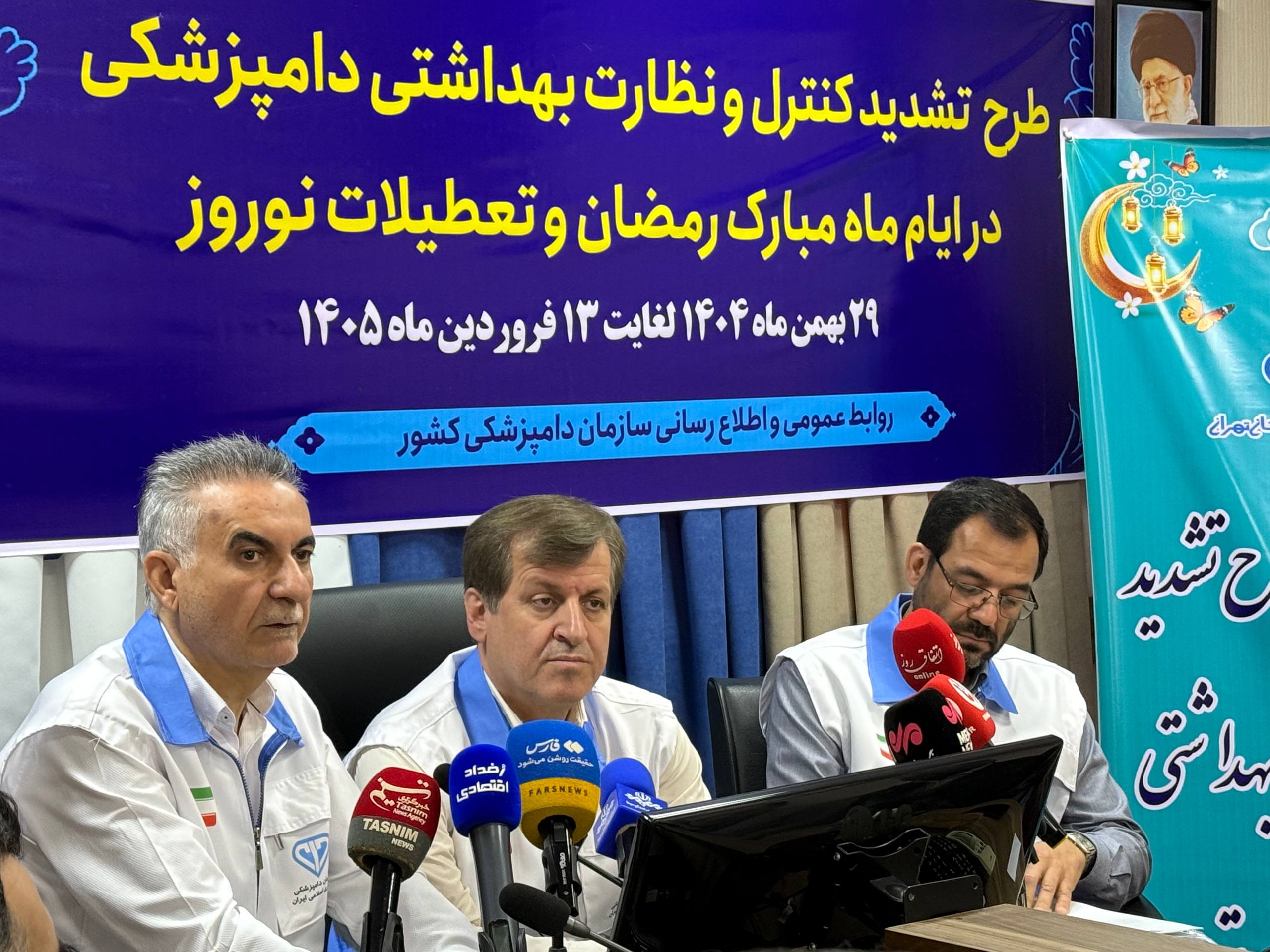 ۱۴۸۳ اکیپ ثابت و سیار در کشور فعال شدند / نظارت «از مزرعه تا سفره» برای تضمین سلامت مردم