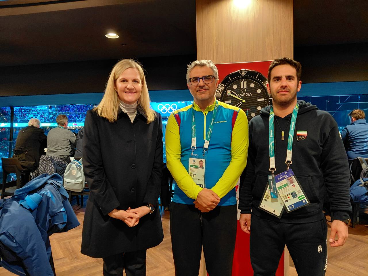 دیدار رئیس فدراسیون ایران با رئیس IOC/ گفتگوی ساوه شمشکی با کاونتری