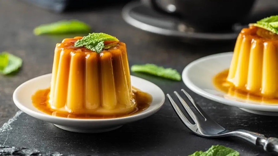 طرز تهیه دسر کاسترد خانگی مجلسی،سریع وآسان 