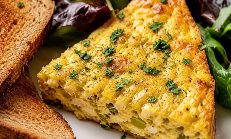 طرز تهیه کوکوی مرغ و تره فرنگی؛ یک شام سبک و مقوی در ۴۵ دقیقه