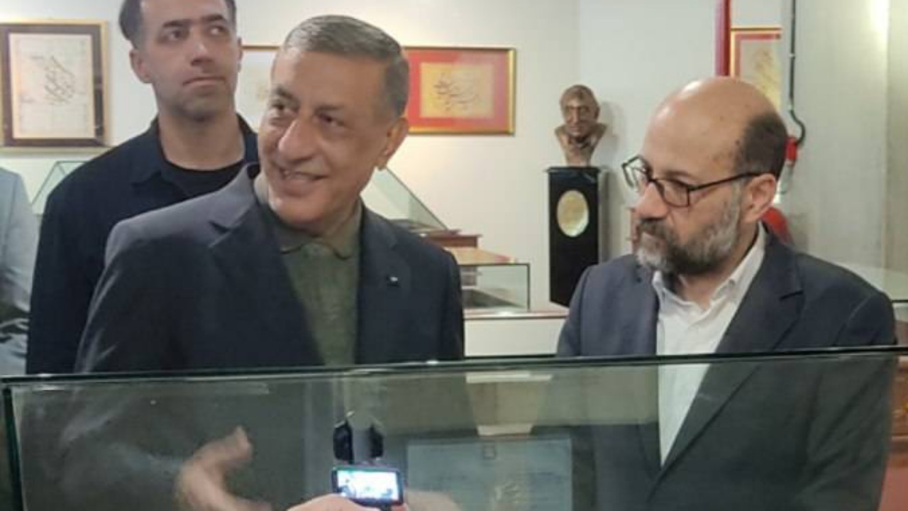 افتتاح موزه کتابخانه ملی با رونمایی از نسخه خطی «قانون» ابن‌سینا