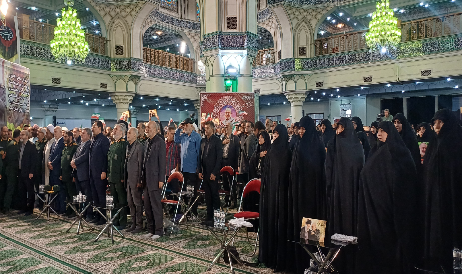 نخستین سالگرد شهادت پیروزمندانه سرلشکر حسین سلامی برگزار شد