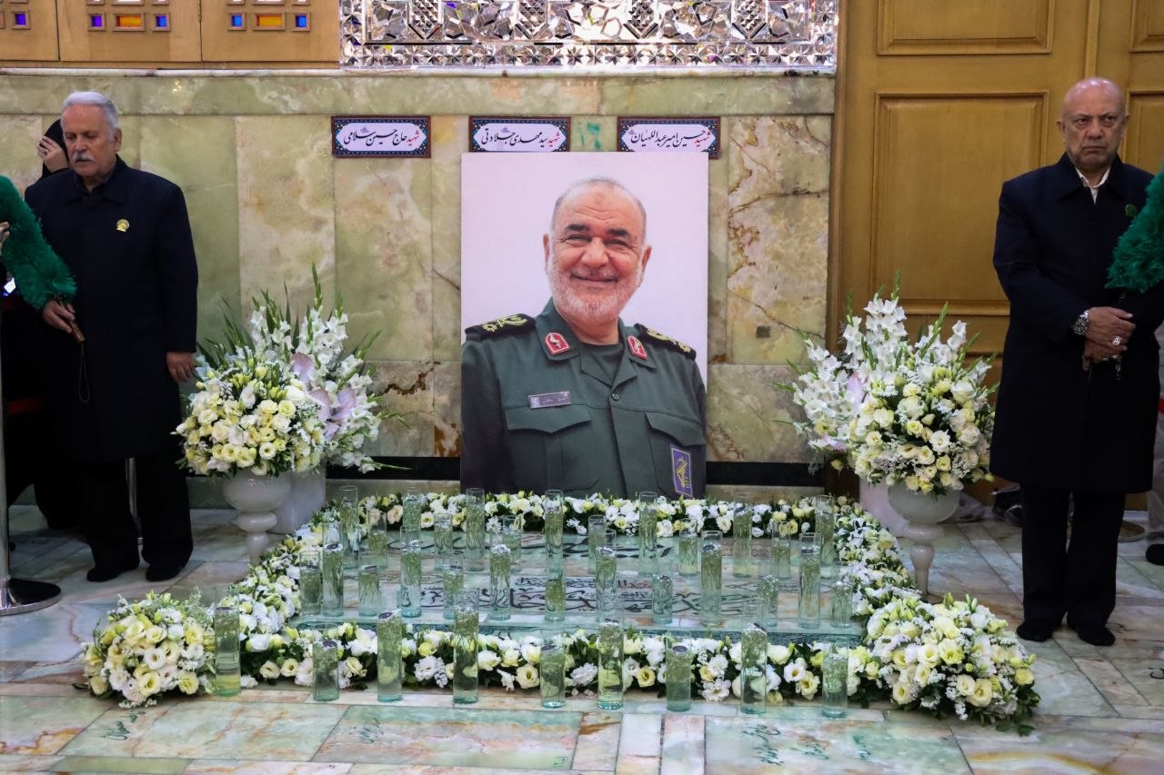 گرامیداشت اولین سالگرد شهادت سپهبد پاسدار شهید حسین سلامی