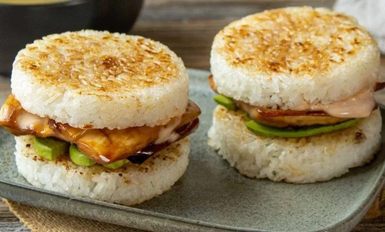 طرز تهیه برگر برنج (رایس برگر)؛ برگر خوشمزه و متفاوت
