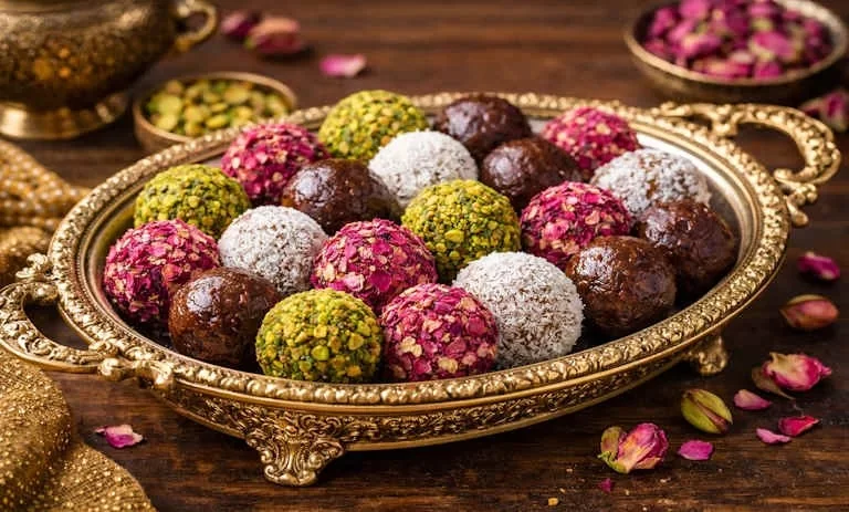 بهترین جایگزین سالم برای قند و شکلات؛ طرز تهیه توپک خرما رژیمی+نکات