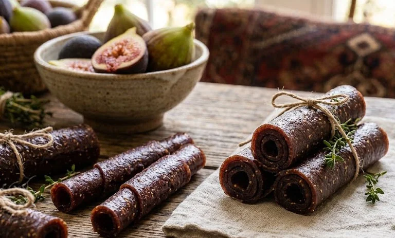 جایگزین مقوی و سالم؛ طرز تهیه لواشک انجیر خانگی+نکات طلایی