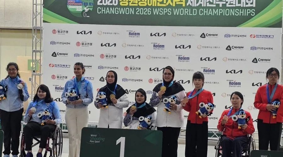 پاراتیراندازی قهرمانی جهان| رکورد جهانی ماده تپانچه بادی تیمی زنان به نام ایران ثبت شد