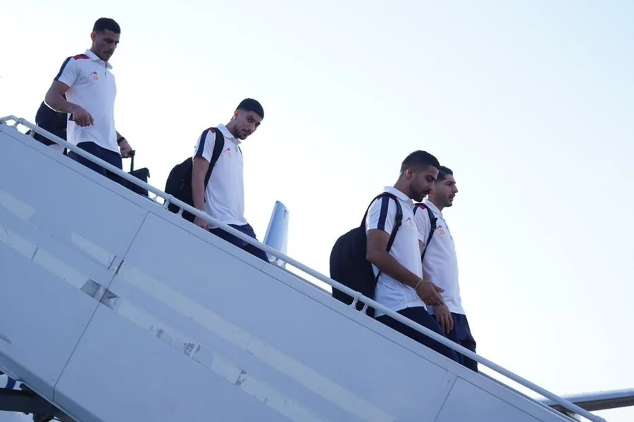 تیم ملی فوتبال ایران وارد فرغانه شد