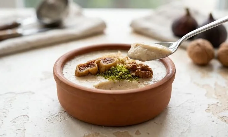 طرز تهیه دسر شیر انجیر خانگی؛ مقوی و خوشمزه به روش سنتی مادربزرگ