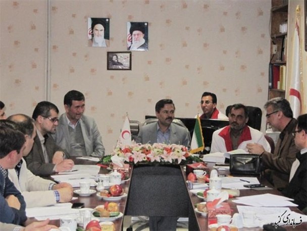 ارائه خدمات تیم بهداشتی درمانی هلال احمر از ۶ استان کشور در روستاهای مرزی گنبد