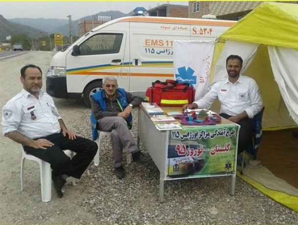 انجام 257 ماموریت توسط اورژانس 115 آزادشهر در طرح امداد نوروزی