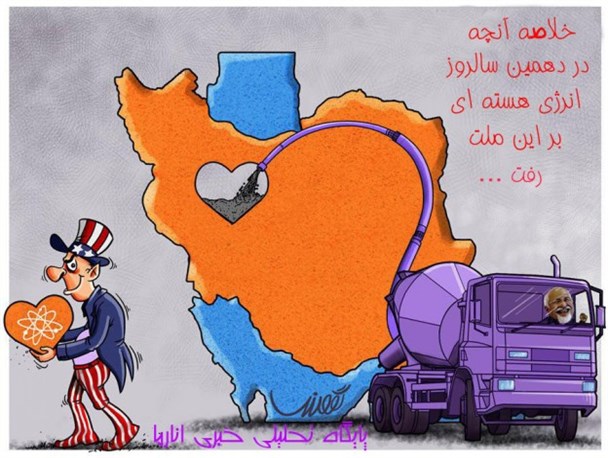آن رئیس با وجدان، که در قلب رآکتوری کرده ام سیمان، السیمان و ما ادراک مالسیمان…
