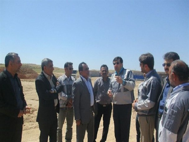 بازدید رئیس سازمان صنعت و معدن خوزستان از روند اجرایی کارخانه آلومینیوم مسجدسلیمان + تصاویر