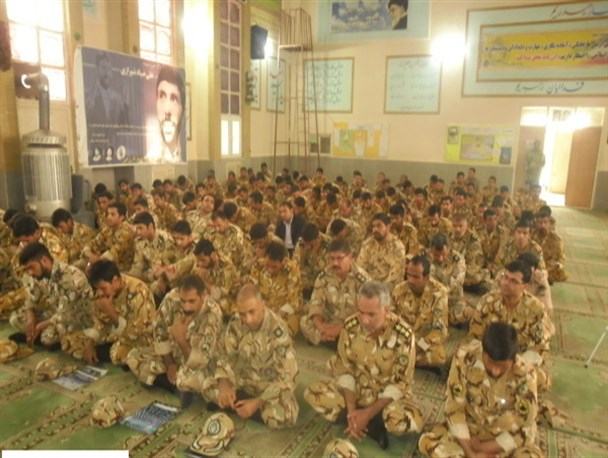 برگزاری مراسم سالگرد شهادت امیر علی صیاد شیرازی در پادگان امیر شهید عباس کیخا زابل+تصاویر