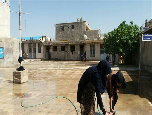 مساجد باشت آماده ی پذیرای معتکفین+تصاویر