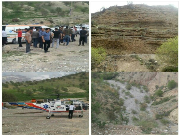 سقوط دختر ۱۵ ساله یاسوجی از ارتفاع 100 متری