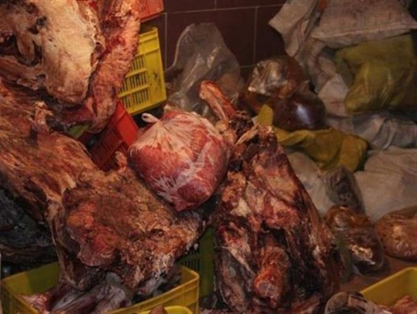حدود 73 تن گوشت قرمز غیرقابل مصرف کشف شد