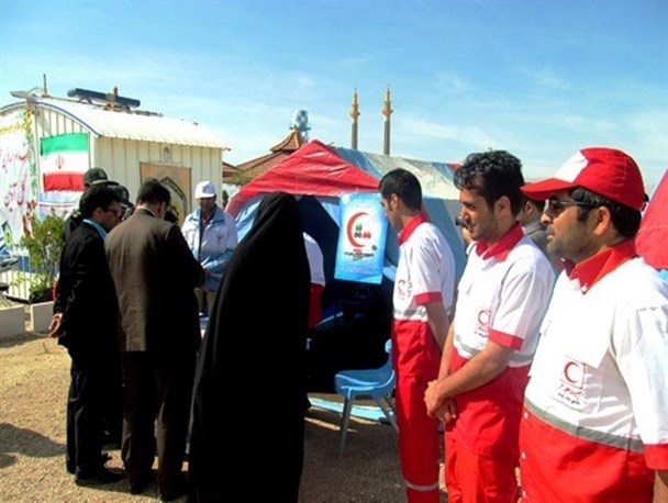 بهره مندی بیش از 258 هزار مسافر از خدمات هلال احمر در استان/2273 نفر از جوانان عضو در پست های نوروزی فعالیت کردند