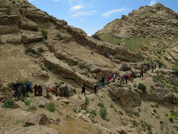 ارتفاعات سالوک خراسان شمالی زیر پای کوهنوردان جاجرمی