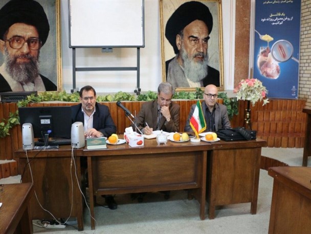 بازدید معاون بهداشتی دانشگاه علوم پزشکی تبریز از شبکه بهداشت هریس