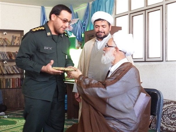 از پاسداران نمونه سپاه پیشوا تجلیل شد + تصاویر
