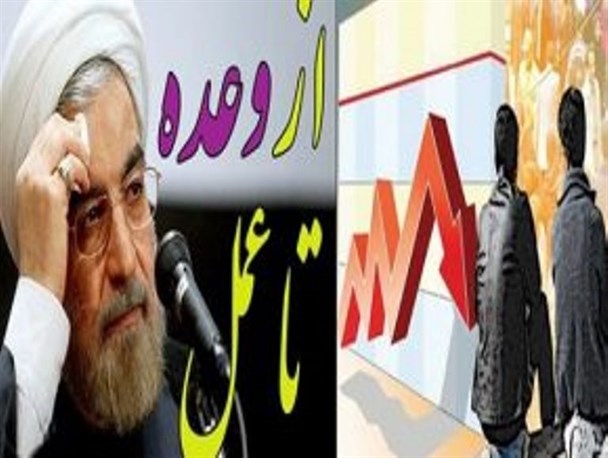سونامی بیکاری در بوکان طی زمامداری بنفش پوشان