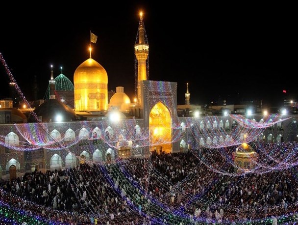 ویژه‌برنامه احیای شب نیمه شعبان در حریم رضوی برگزار می‌شود