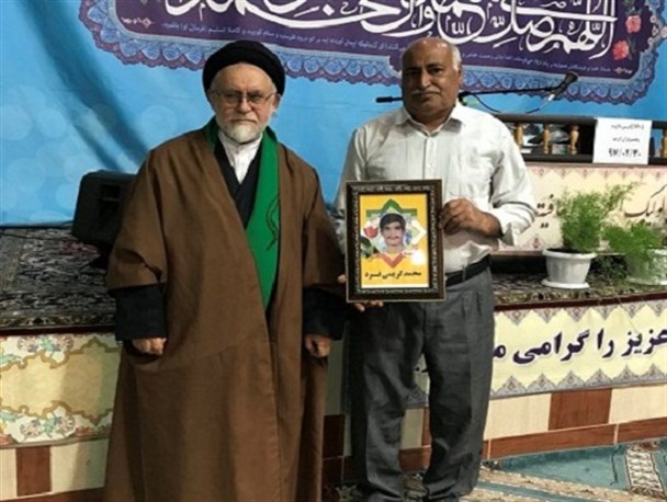 از خانواده شهید «محمد کریمی فرد» تجلیل شد + تصاویر