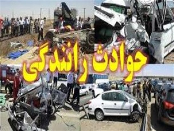 برخورد مینی‌بوس و کامیون در نکا با 16 مصدوم