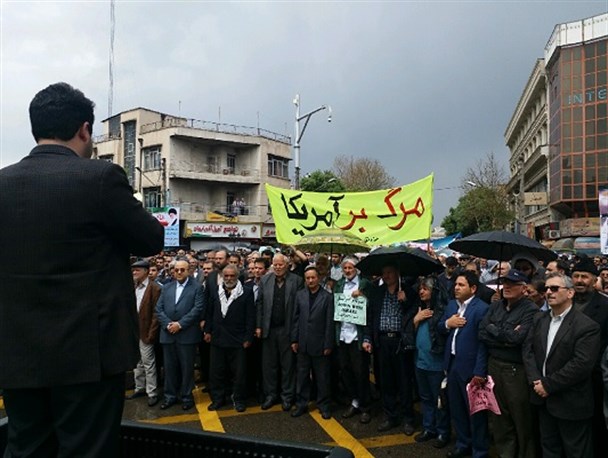 مردم اردبیل بار دیگر برای بیعت با رهبری و اعلام انزجار از استکبار جهانی به صحنه آمدند + تصاویر