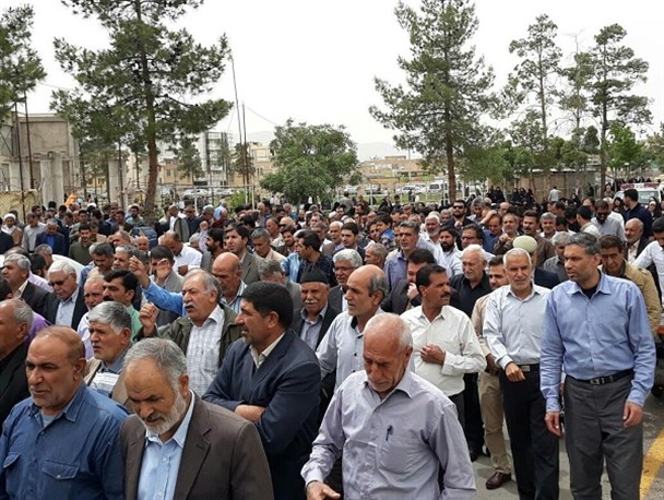 راهپیمایی ضد آمریکایی مردم شیراز