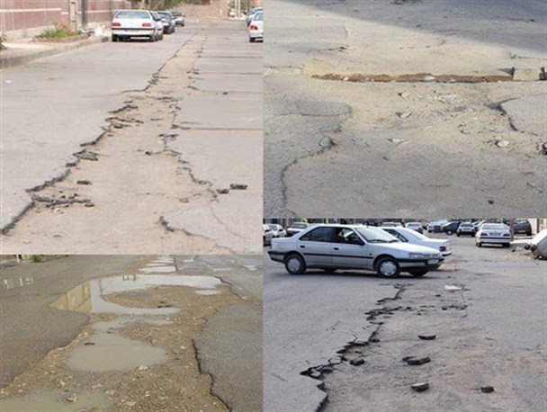 کنده کاری های شرکت گاز؛ پازل چاله چوله های زاهدان را تکمیل کرد/بدقولی شهرداری، داد مردم را در آورد