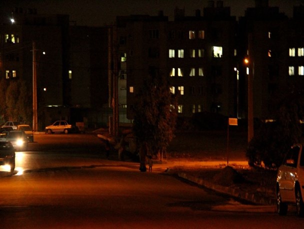 عوارض بی بهره و تاریکی شهر در شب های کرج