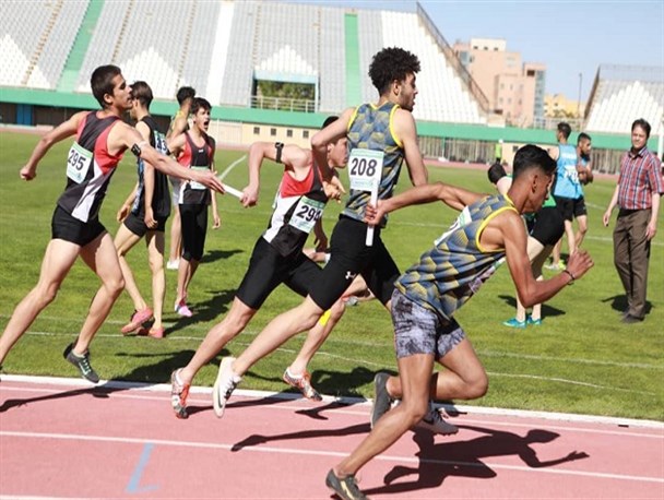 رقابت‌های دو ومیدانی پسران ایران در اراک