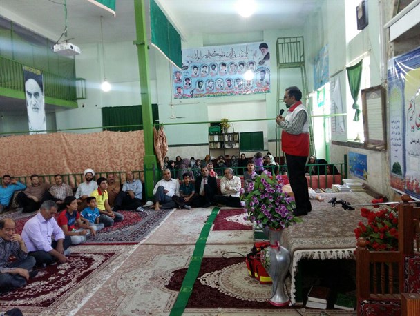 آموزش امداد و کمک های اولیه در روستای رحمانیه شهرستان اشتهارد + تصاویر