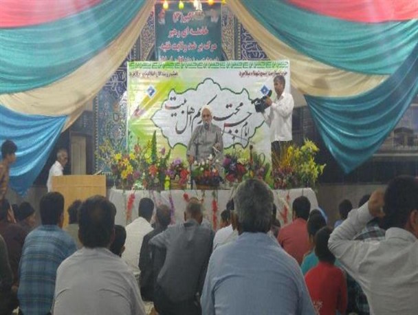 جشن میلاد امام حسن مجتبی(ع) در میلاجرد+ عکس