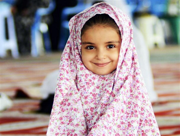 کوچولوهایی که به کمپین من حجاب را دوست دارم پیوستند